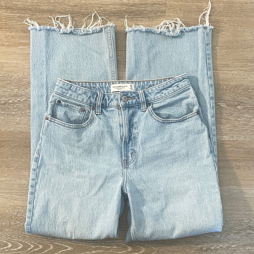 Light Blue Abercrombie and fitch jeans